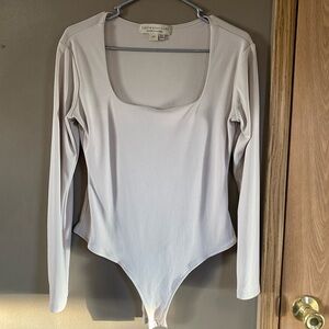 Saltwater LUXE Cream Long Sleeve Bodysuit